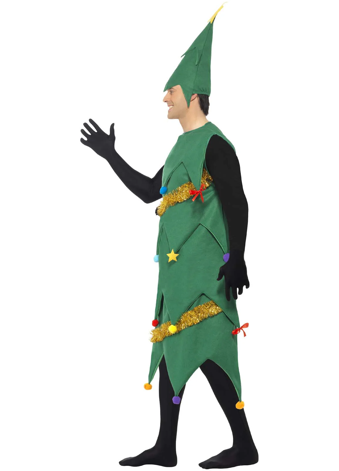 Deluxe Christmas Tree Costume Adult - Image 3