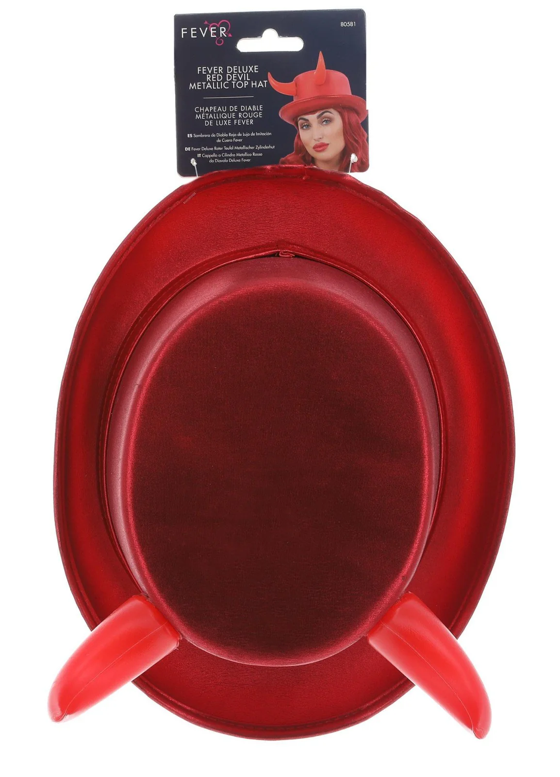 Deluxe Red Devil Top Hat - Image 3