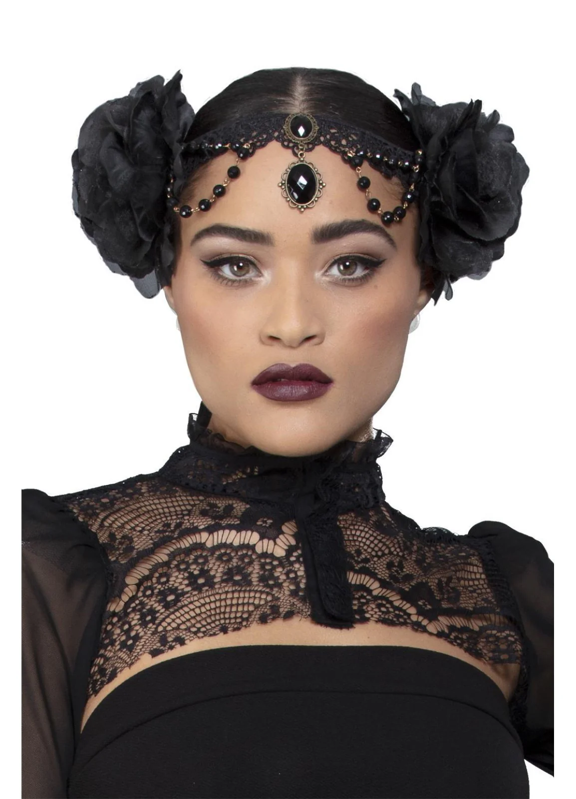 Deluxe Rose Headpiece