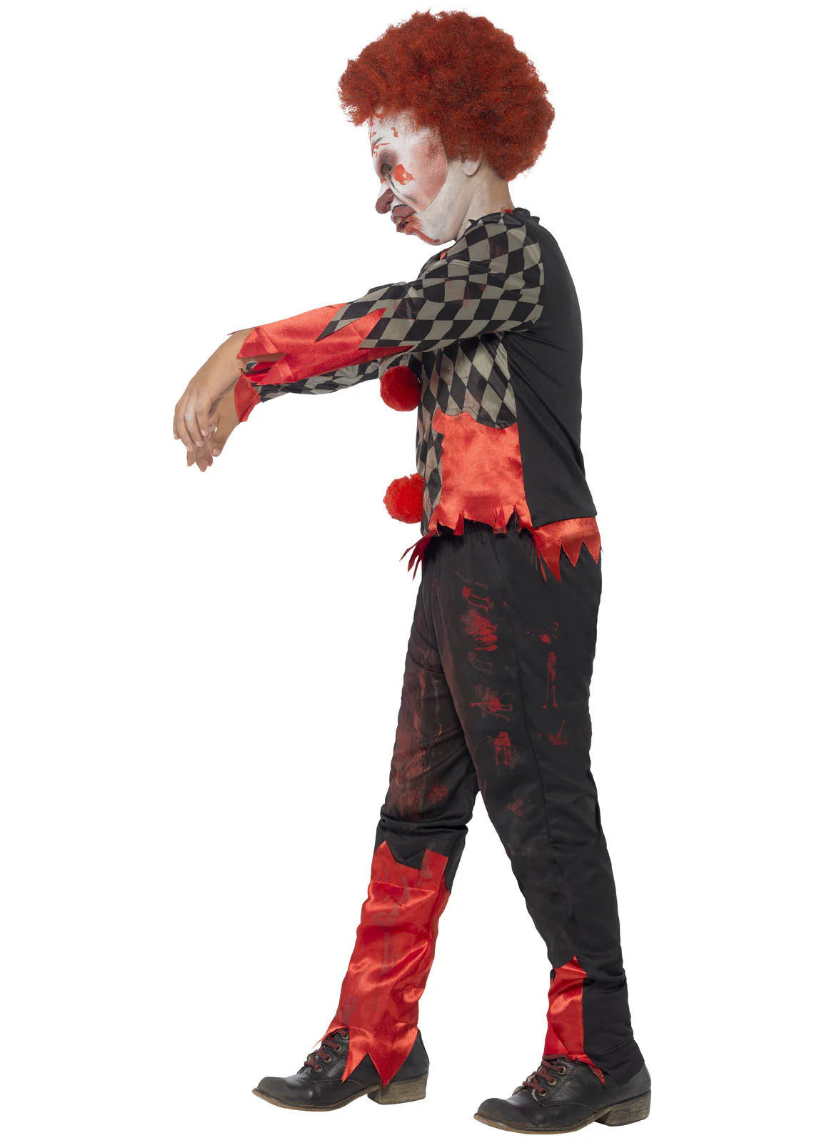 Deluxe Zombie Clown Costume Child - Image 2