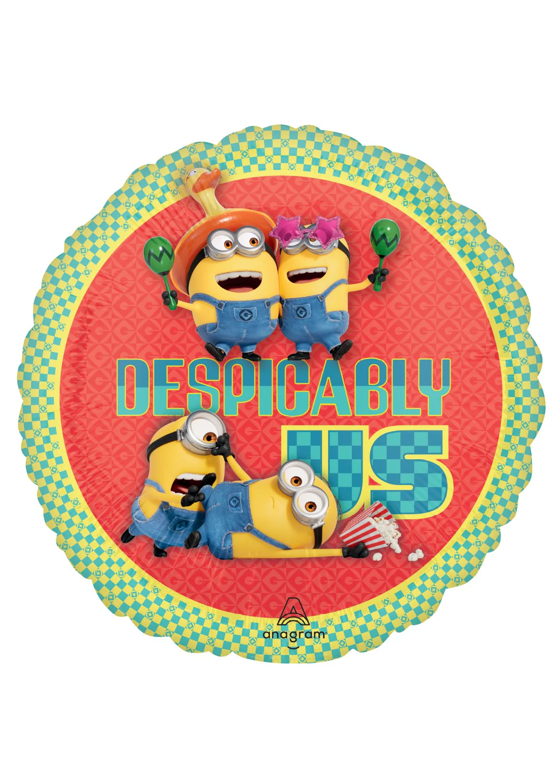 Despicable Me 4 Foil Balloon