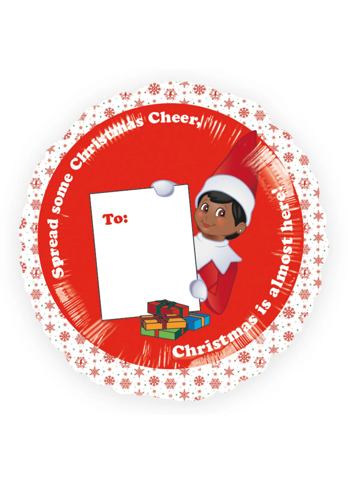 Elf on the Shelf Foil Balloon - Image 2