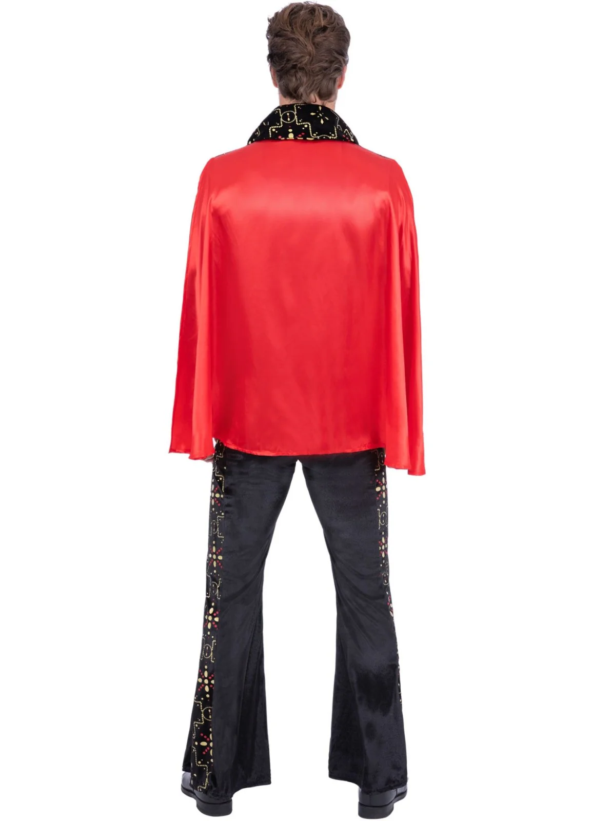Elvis Black Rhinestone Costume - Image 4