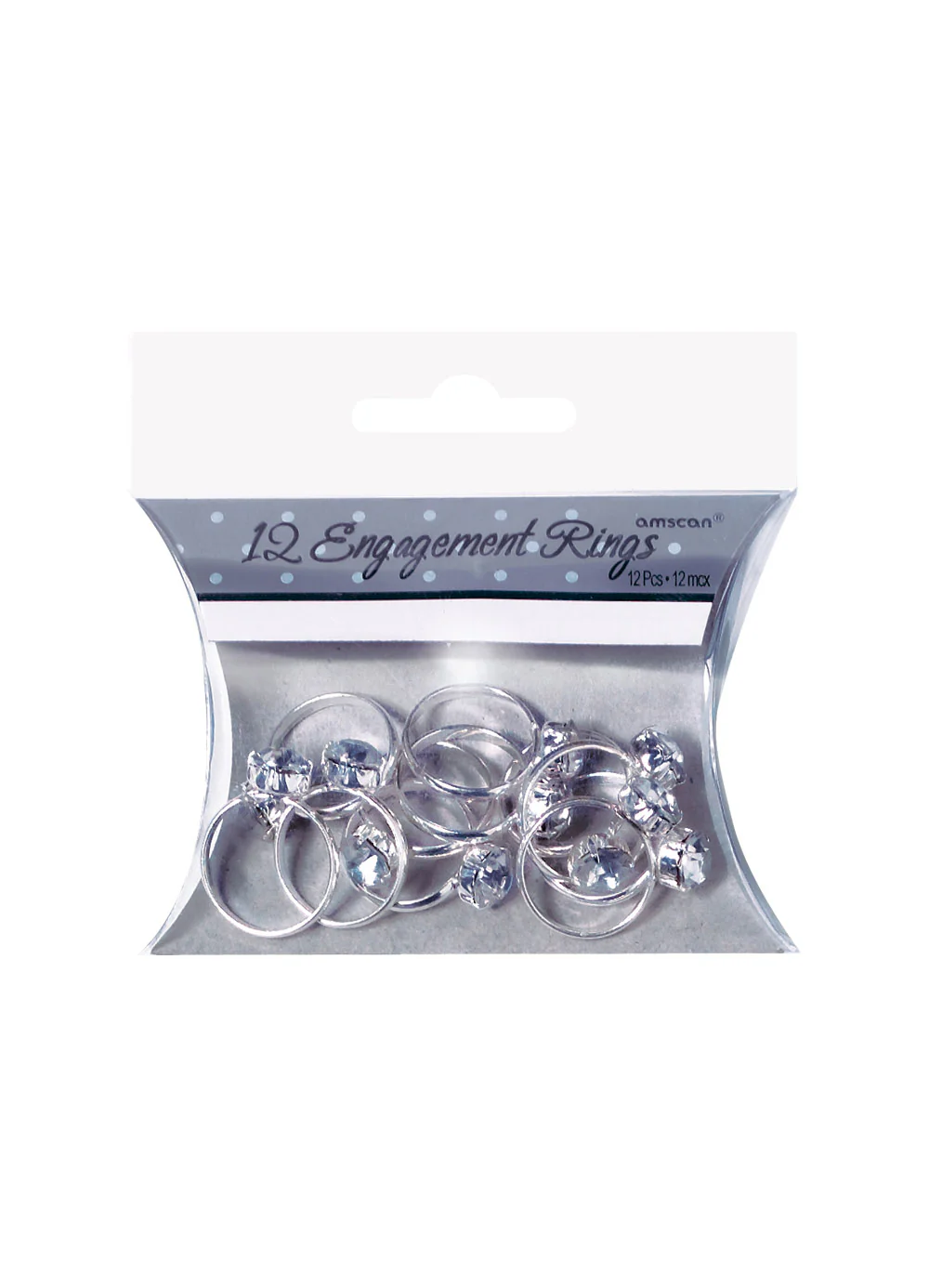 Engagement Ring Table Decoration 12pk