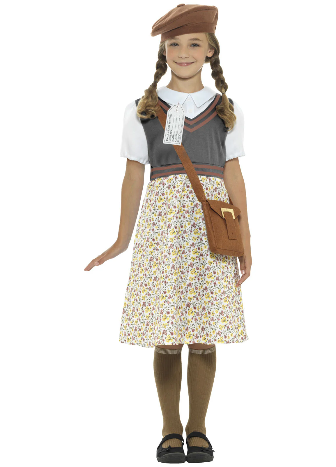 Evacuee School Girl Costume