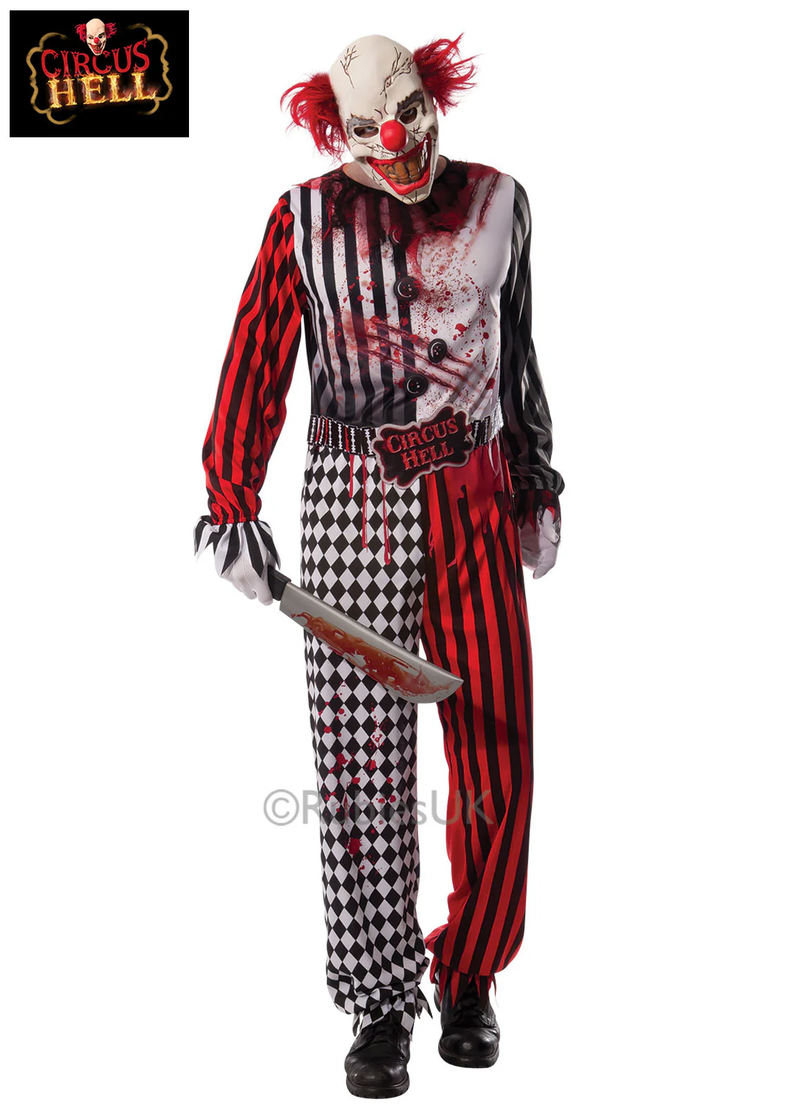 Evil Clown Costume Adult