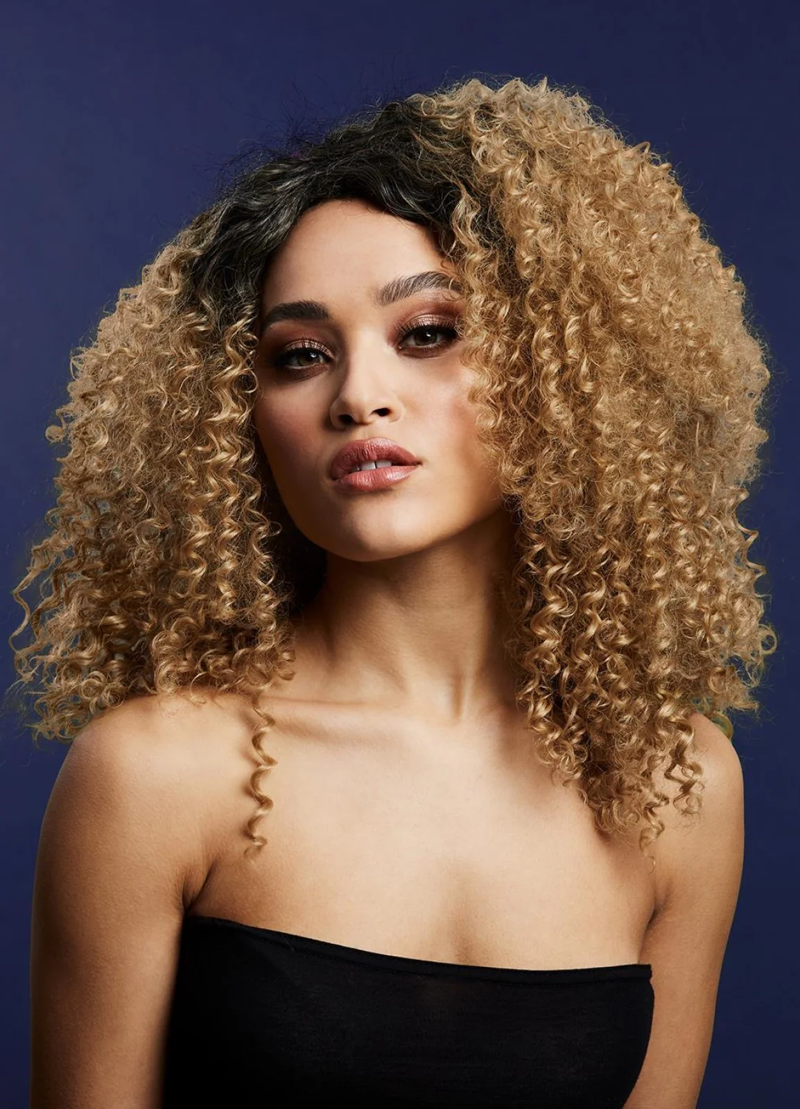 Fever Lizzo Caramel Wig
