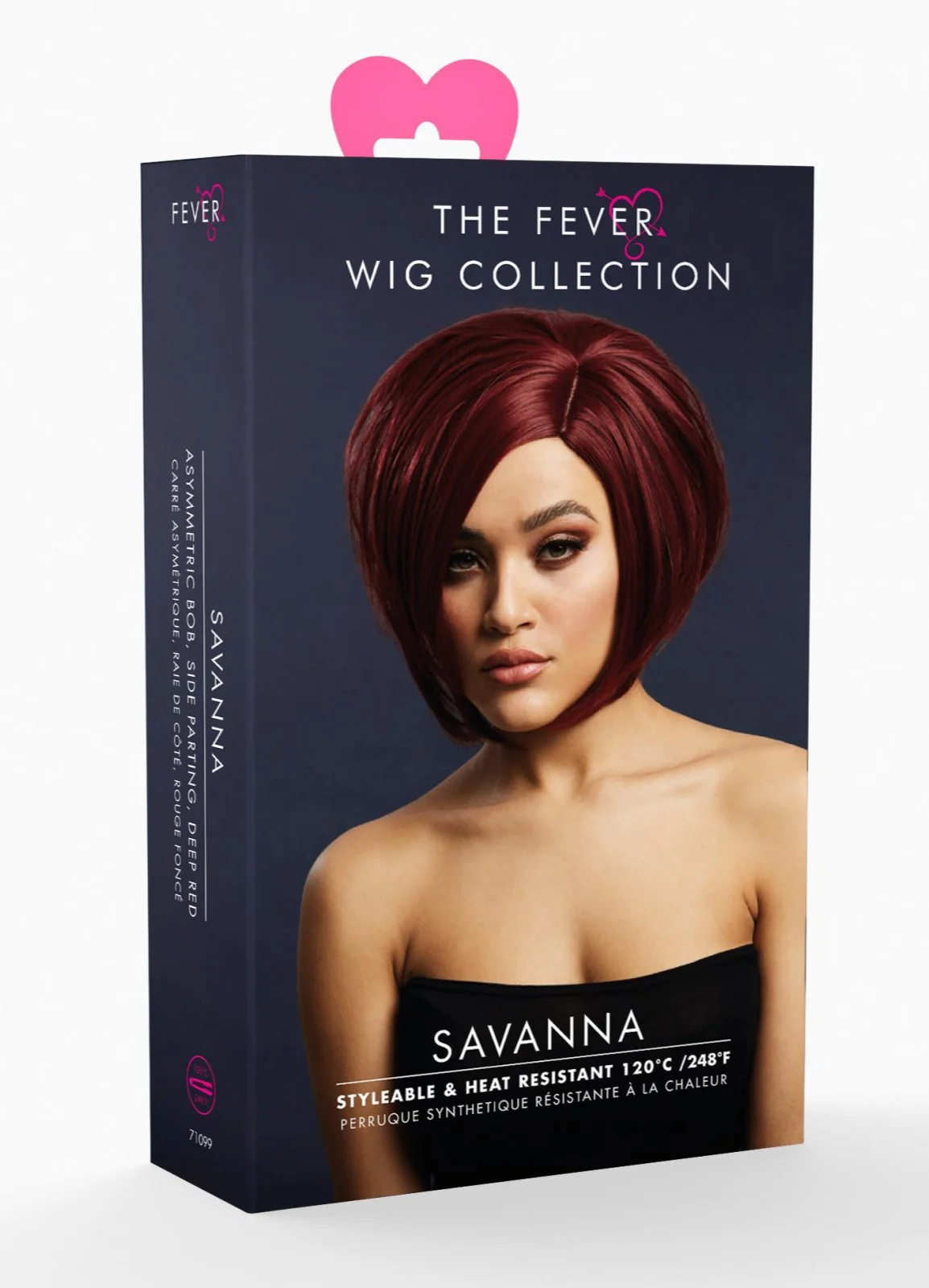 Fever Savanna Deep Red Wig - Image 2