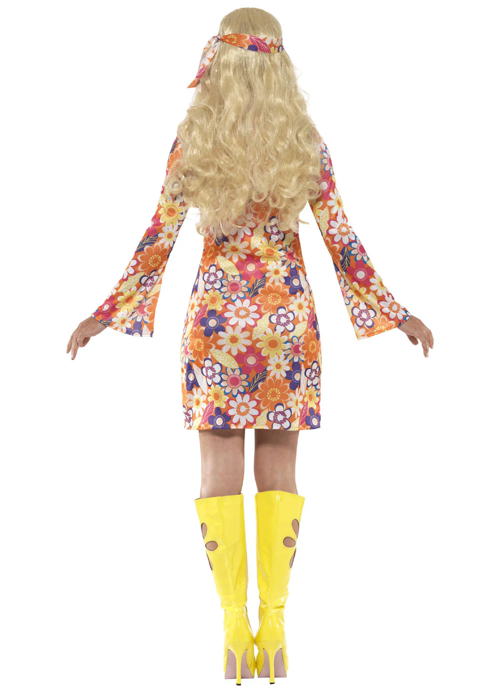 Flower Hippie Costume Adult - Image 3