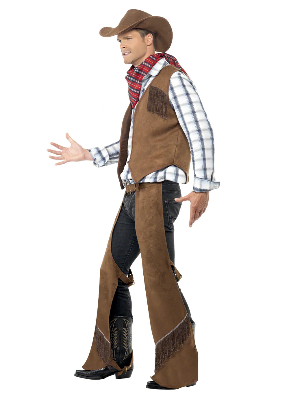 Fringe Cowboy Costume Adult - Image 3