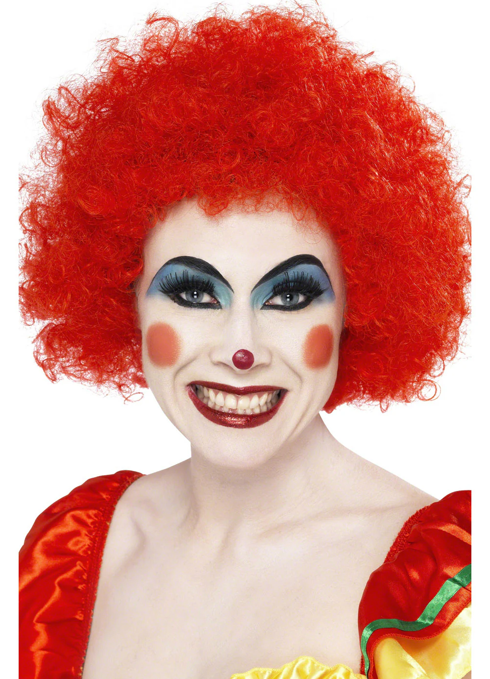 Funky Red Afro