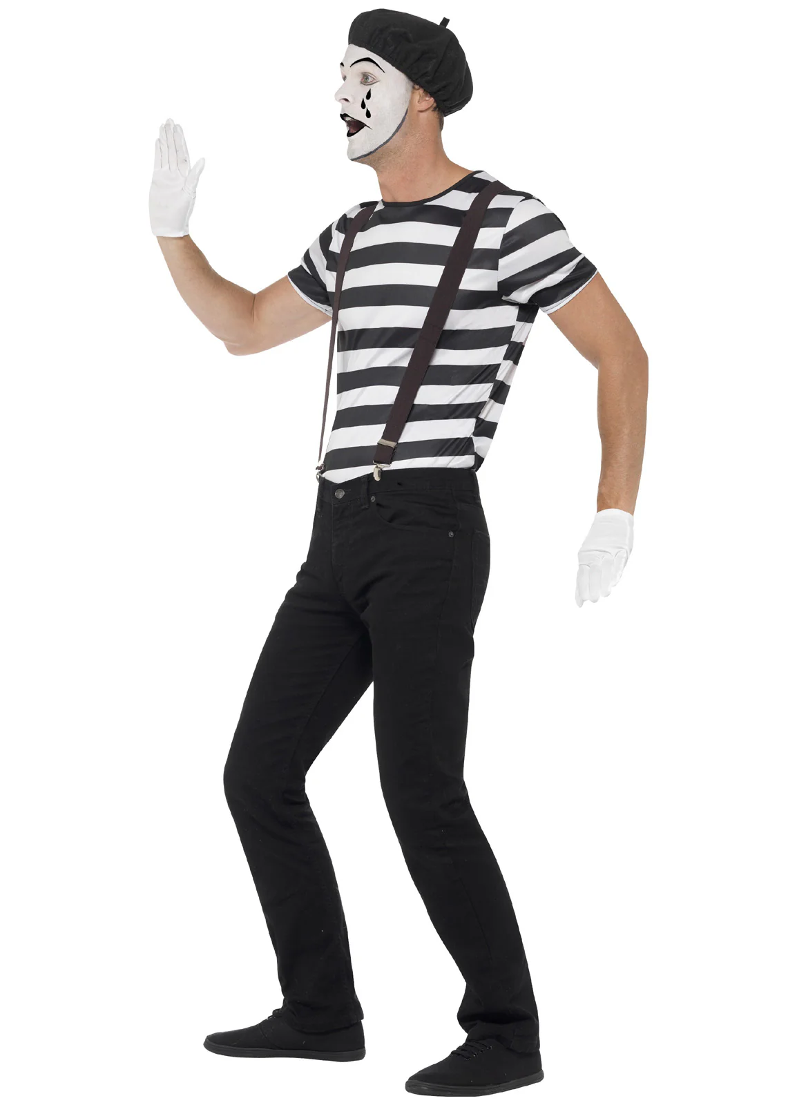 Gentleman Mime Artist Costume Adult - Image 2