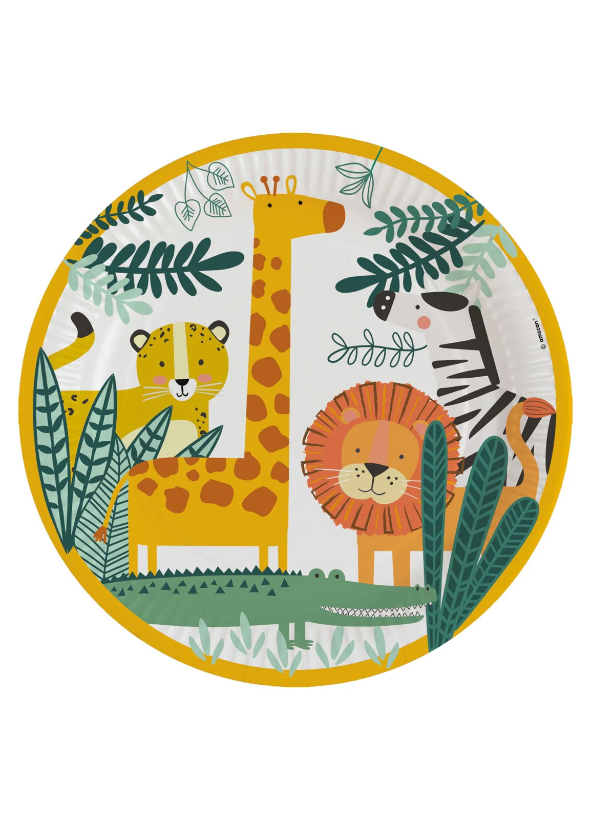Get Wild Plates 8pk