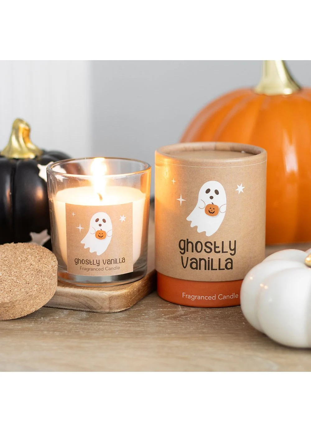Ghostly Vanilla Candle