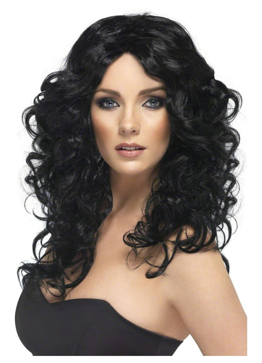 Glamour Black Wig