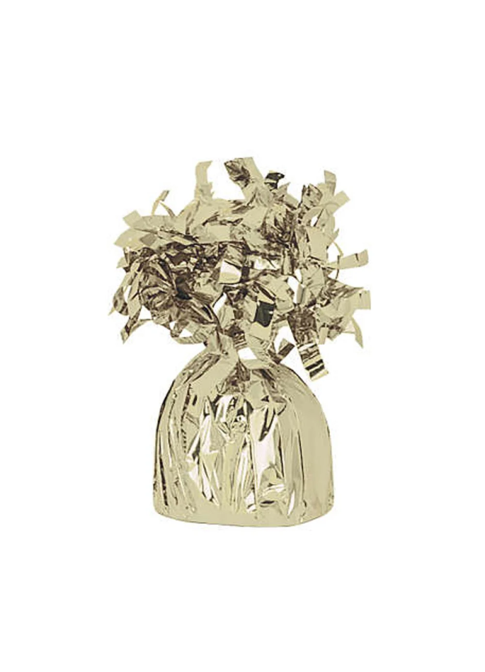 White Gold Foil Balloon Weight