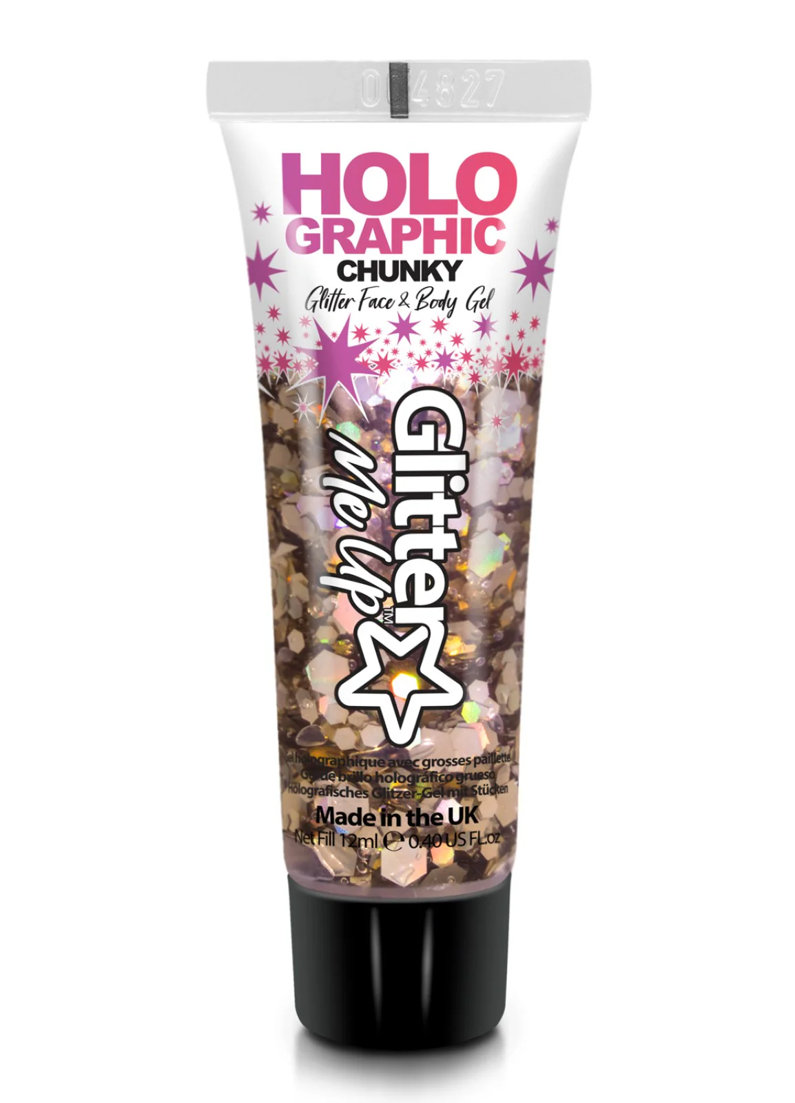Golden Girl Chunky Glitter Gel 12ml