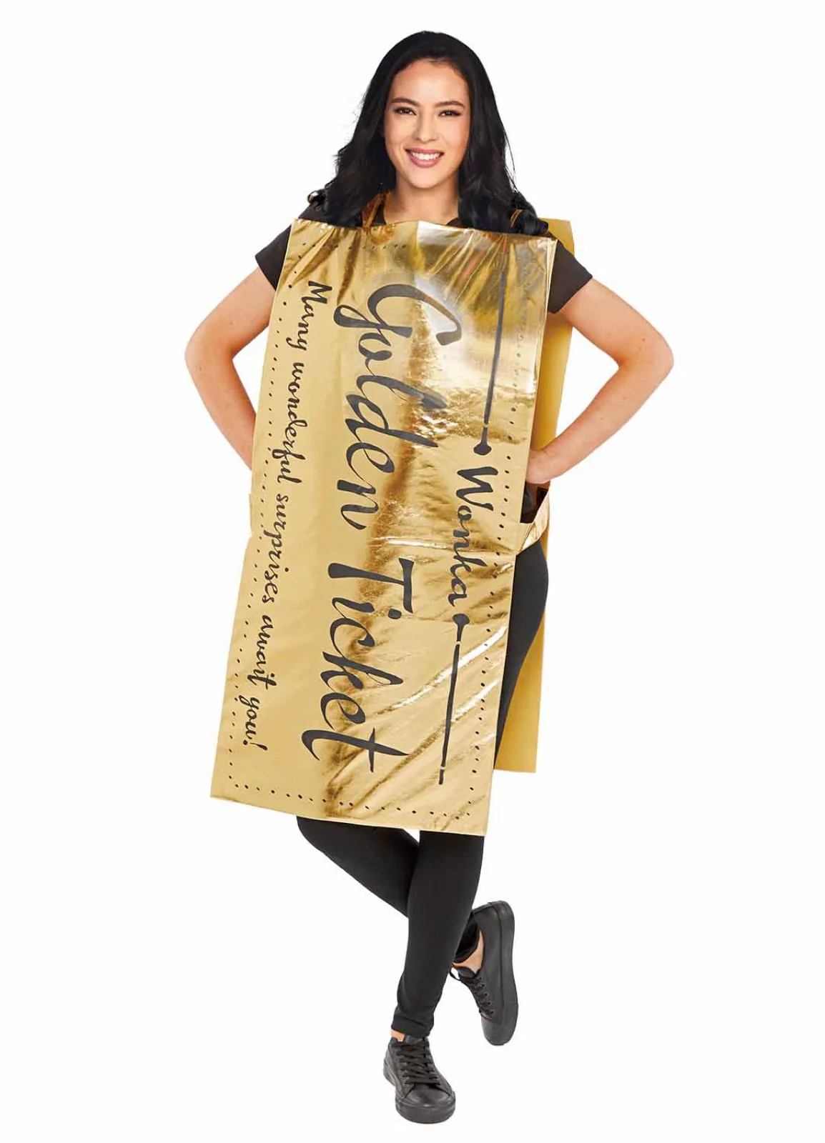 Golden Ticket Costume Adult - Image 3