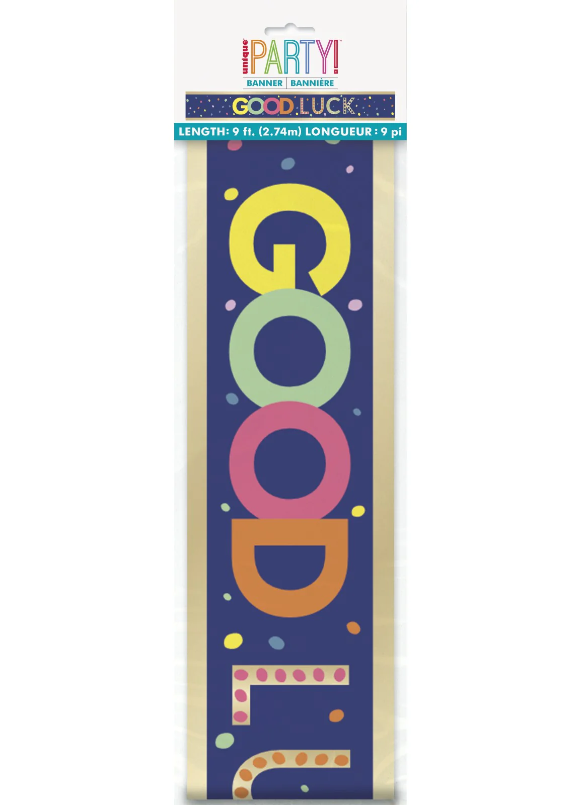 Good Luck Foil Banner - Image 2