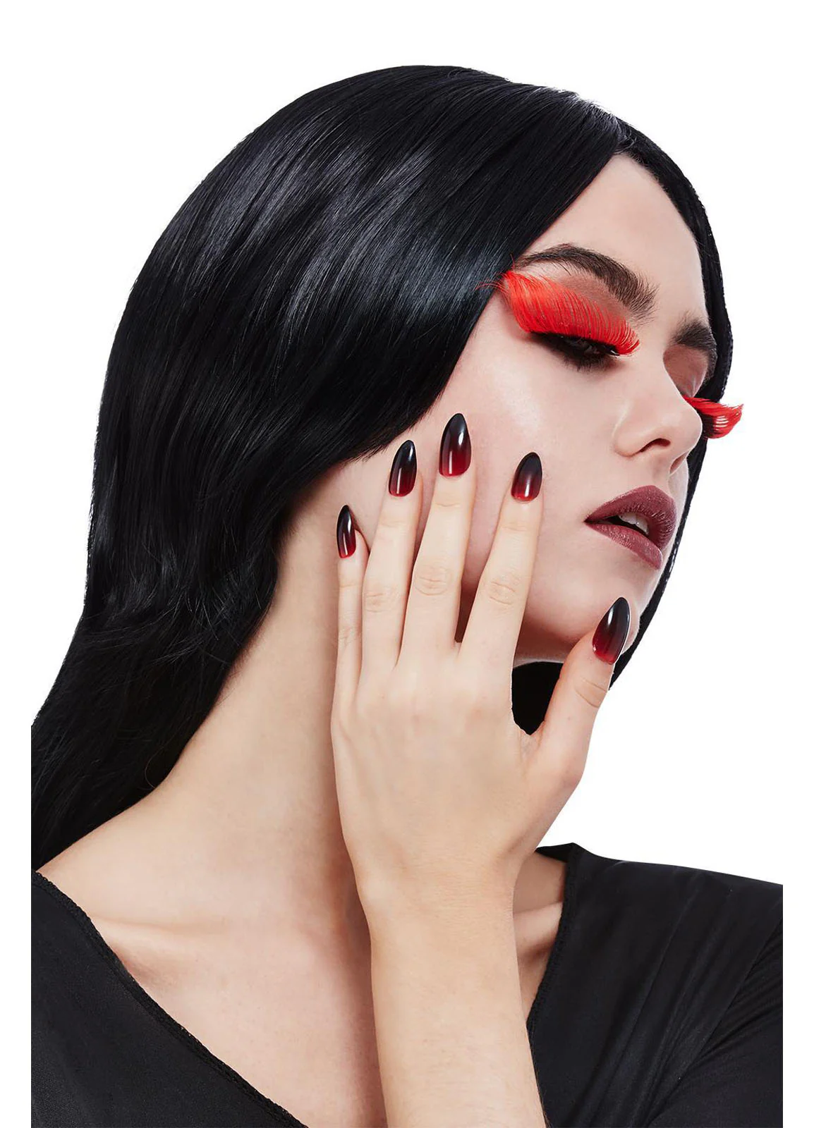 Gothic Eyelash & Nail Set
