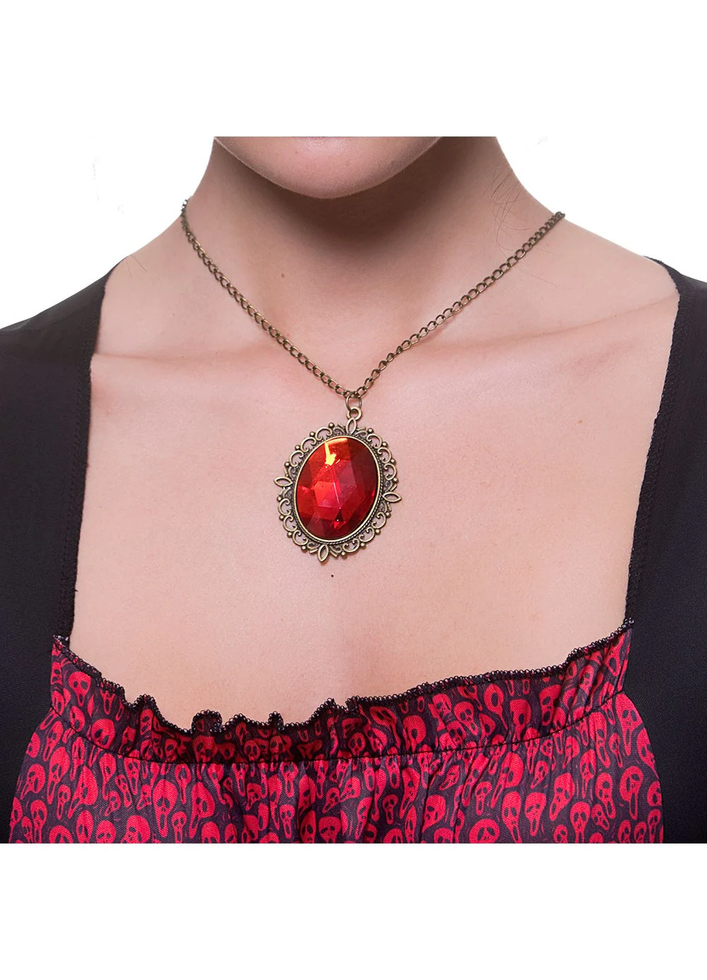 Gothic Ruby Necklace - Image 2