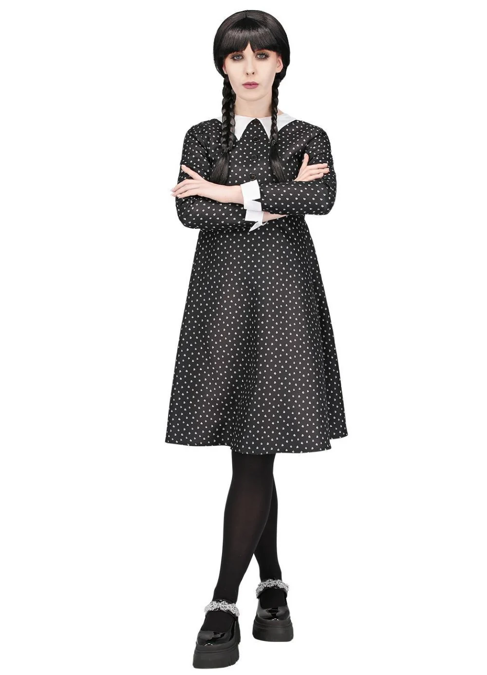 Gothic School Girl Spot Costume Adult