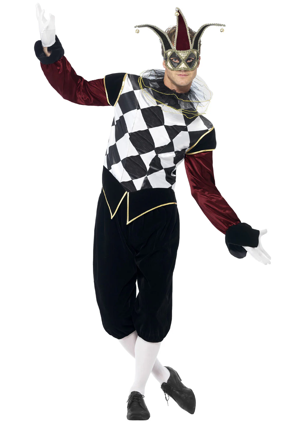 Gothic Venetian Harlequin Male Adult