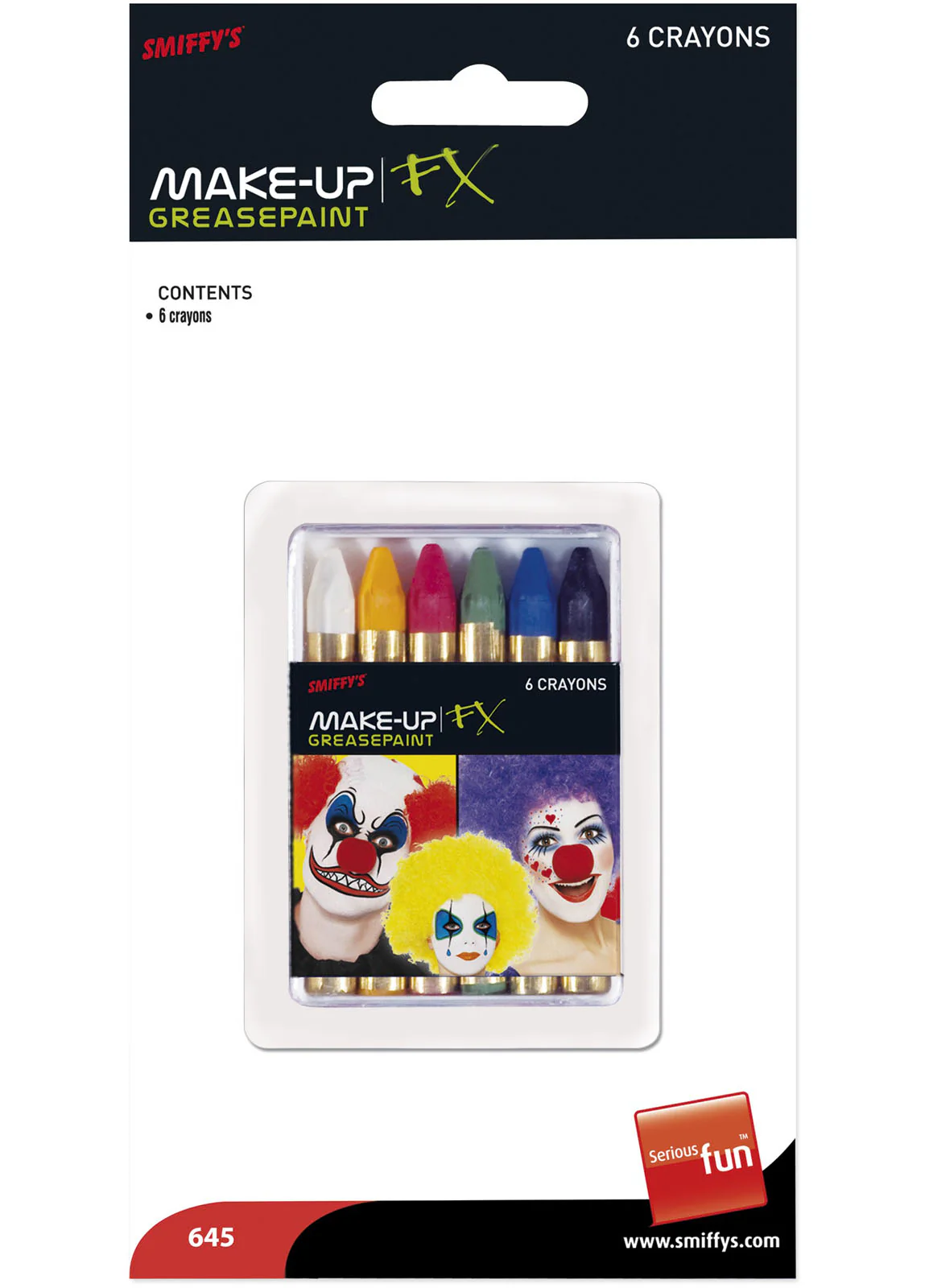 Greasepaint Crayons 6pk