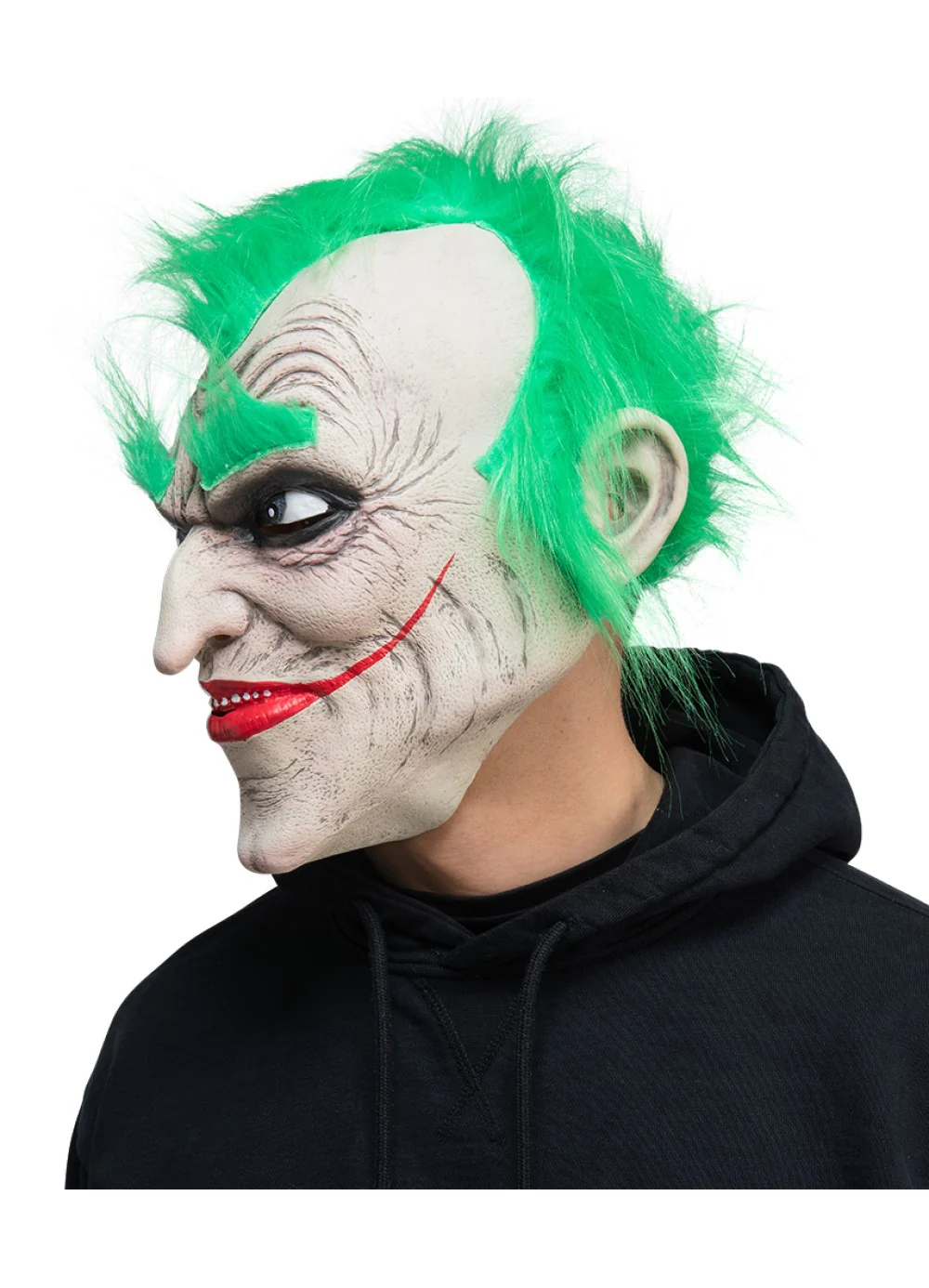 Green Haired Freak Mask - Image 3