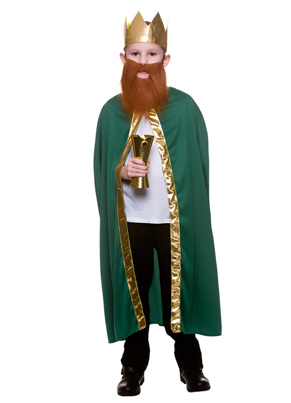 Green Robe & Crown