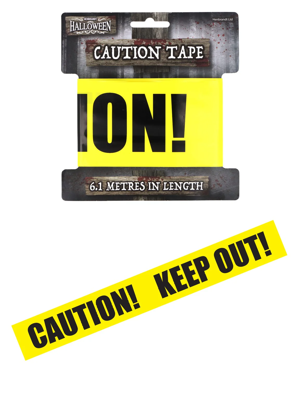 Halloween Caution Tape