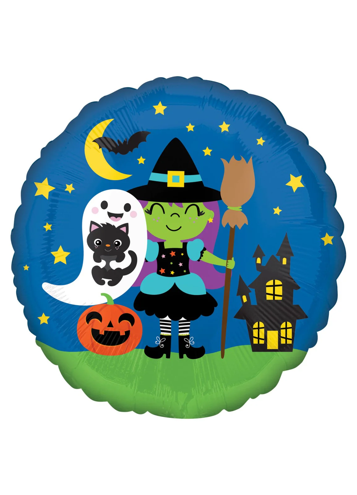 Halloween Crew Foil Balloon