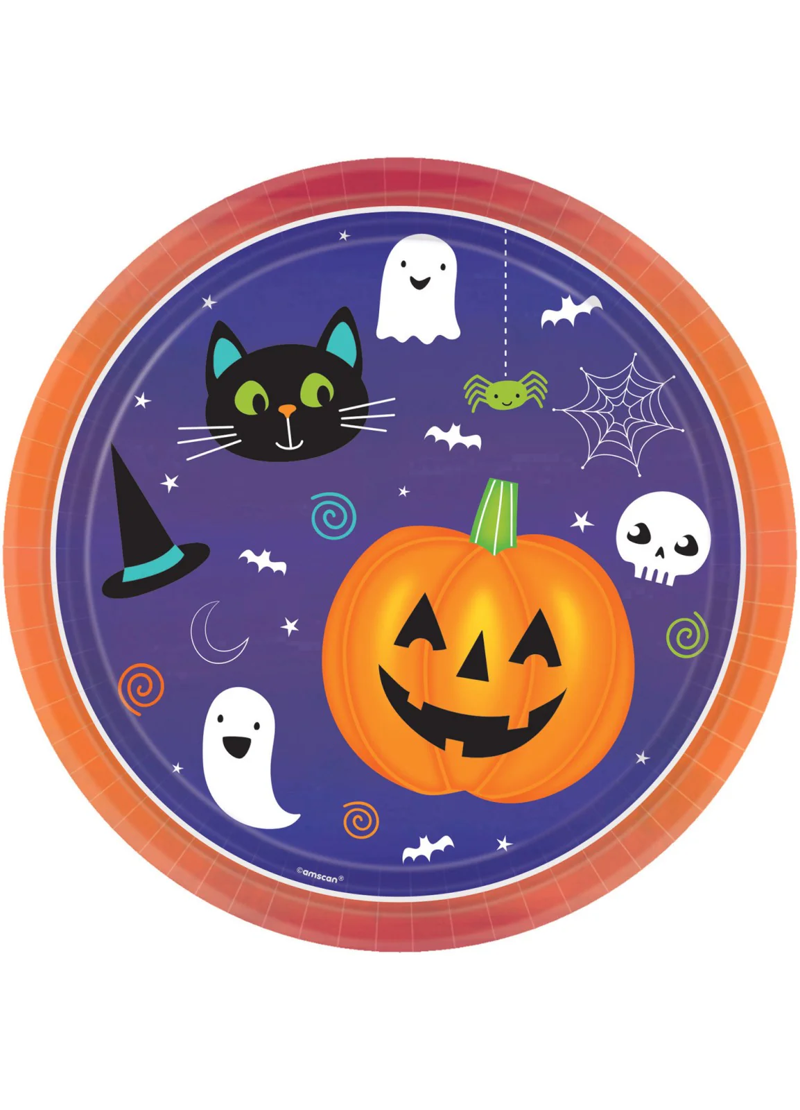 Halloween Friends Plates 8pk