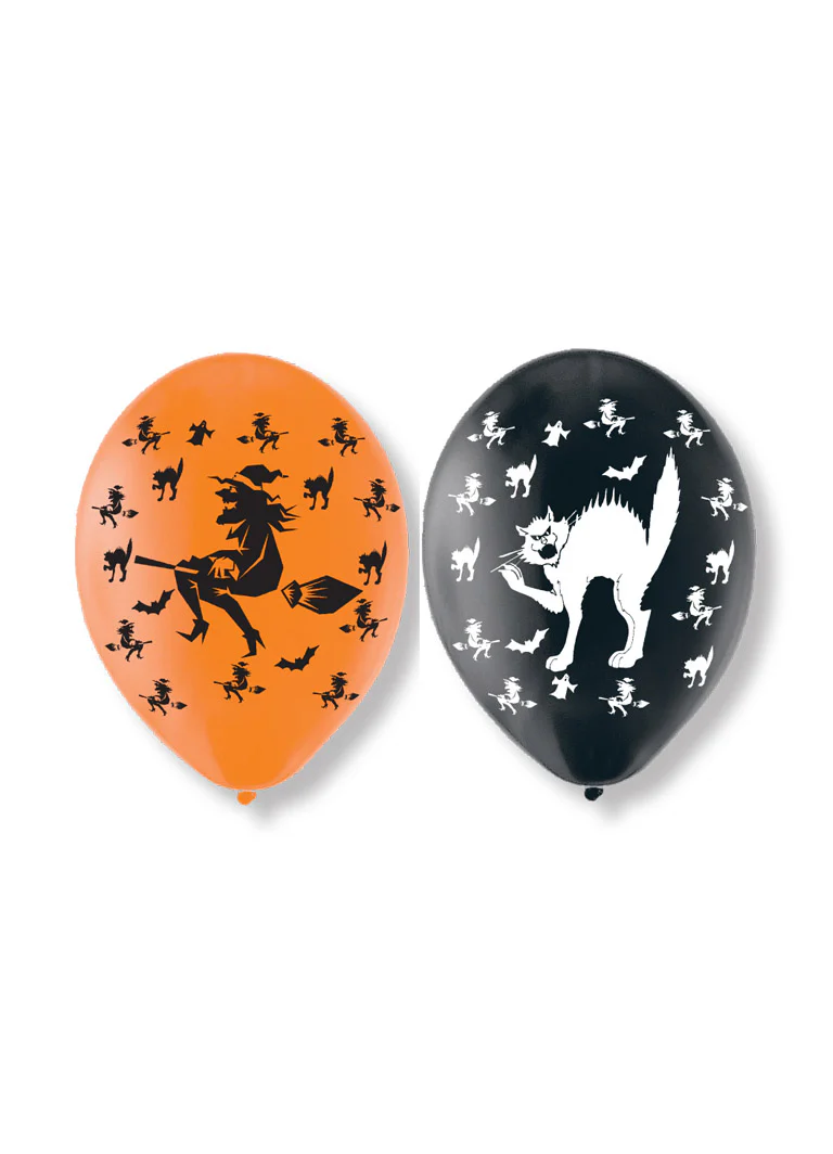 Halloween Latex Balloons 6pk