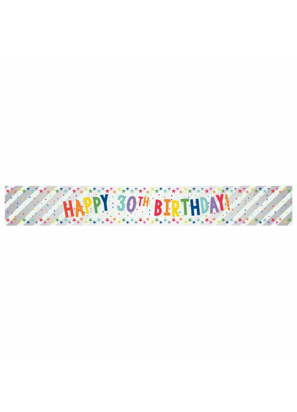 Happy 30th Birthday Banner