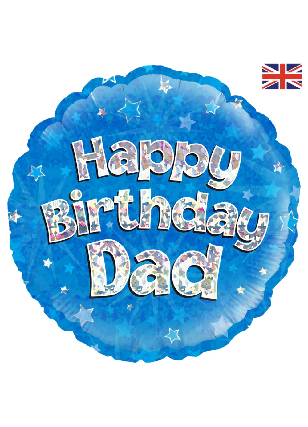 Happy Birthday Dad Foil Balloon
