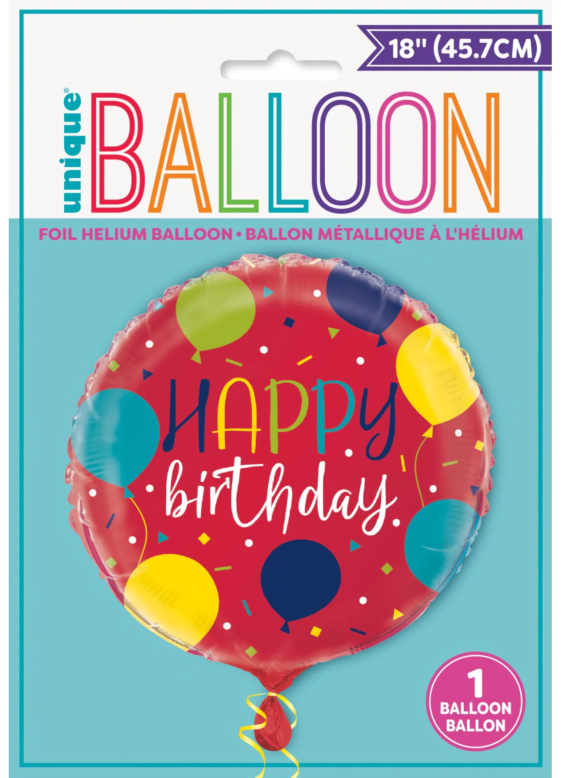 Happy Birthday Foil Balloon - Image 2