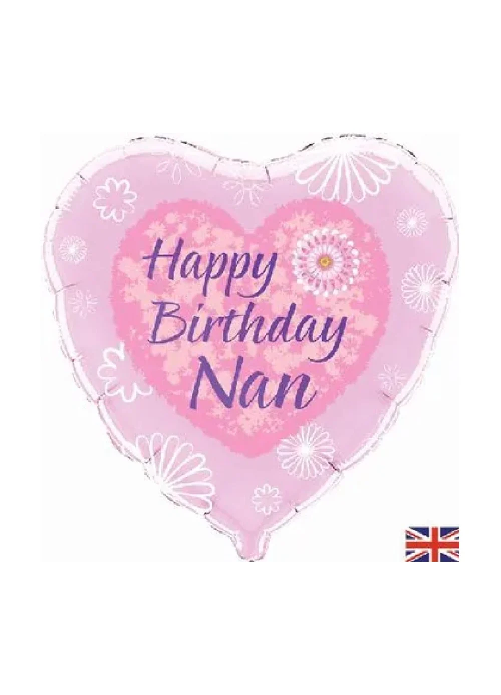 Happy Birthday Nan Foil Balloon