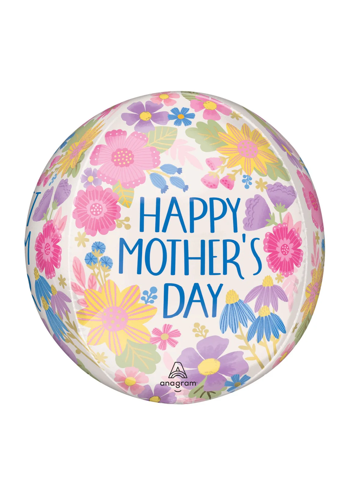 Happy Mother's Day Botanical Orbz Balloon