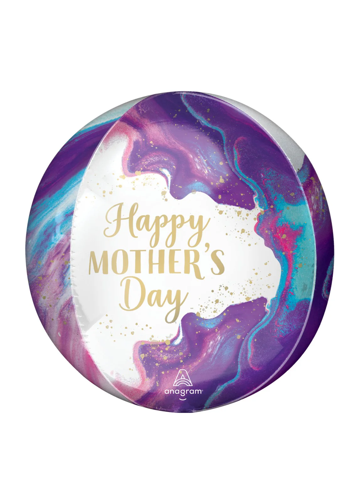 Happy Mother's Day Marble Orbz Balloon
