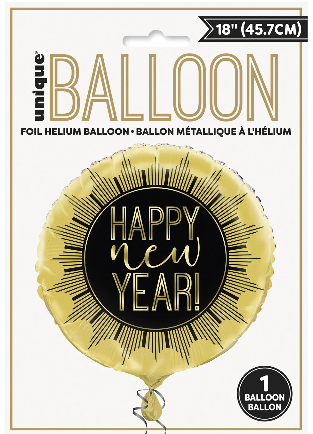 Happy New Year Foil Balloon - Image 2