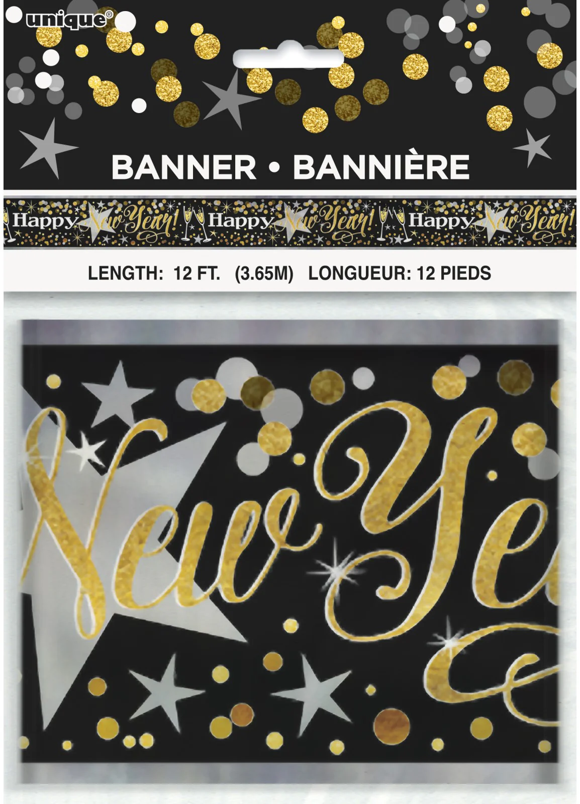 Happy New Year Foil Banner - Image 2
