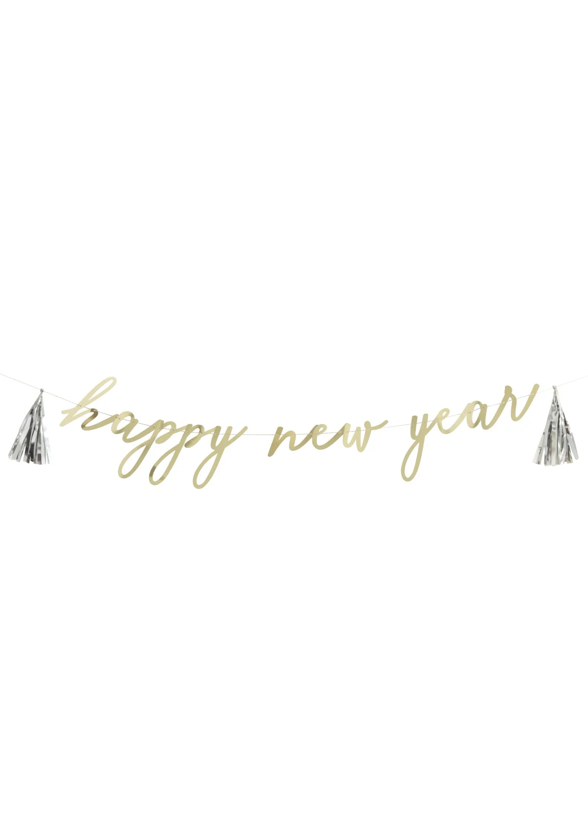 Happy New Year Letter Banner