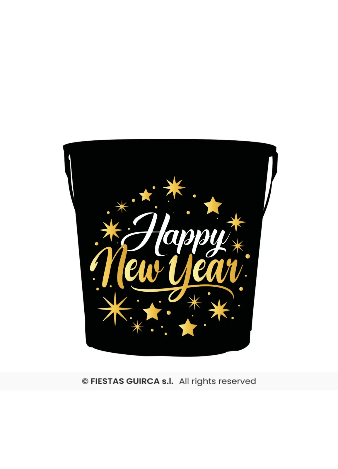 Happy New Year Metal Bucket - Image 2
