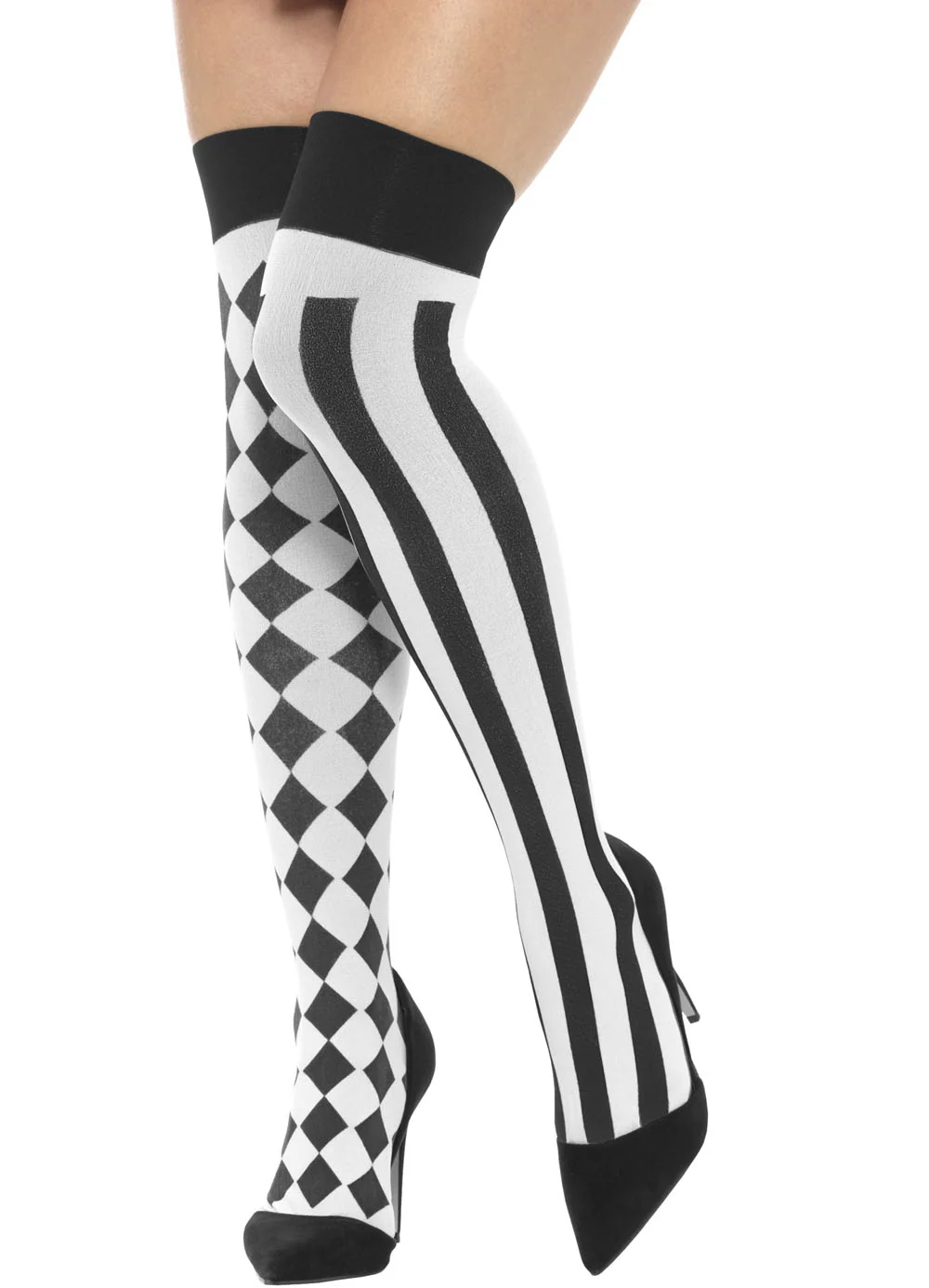 Harlequin Hold Up Stockings