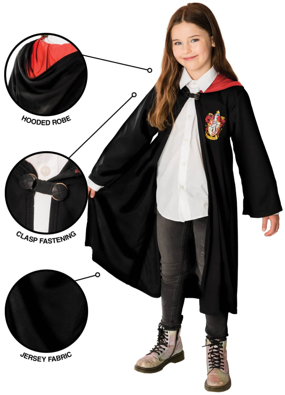 Harry Potter Gryffindor Robe Child - Image 2