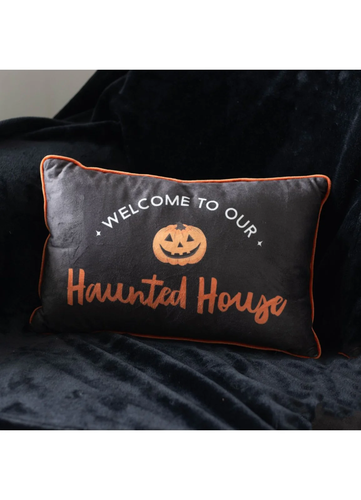 Haunted House Cushion