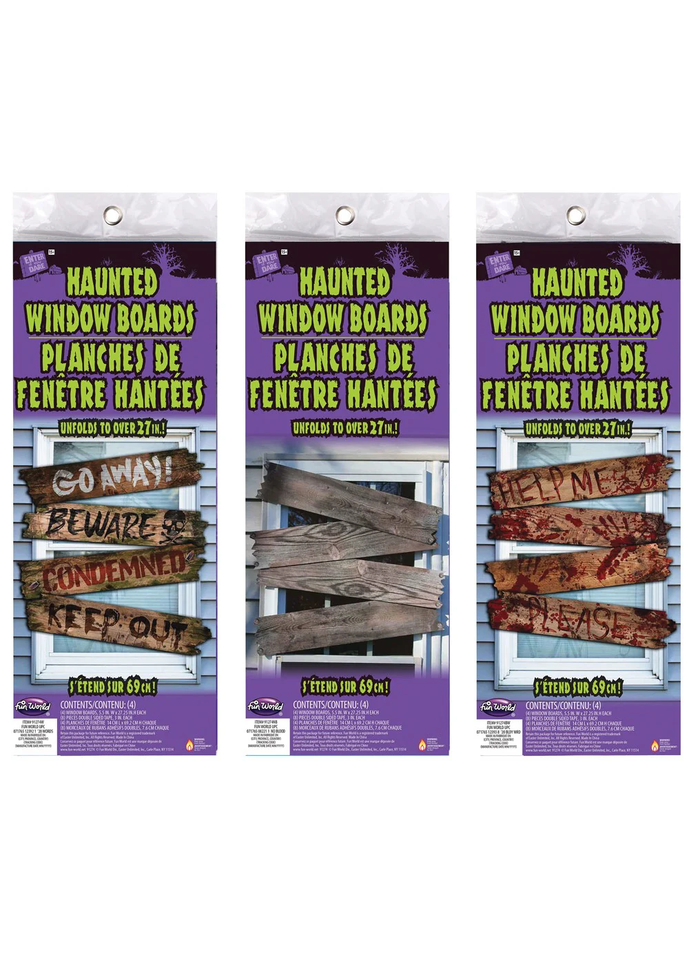 Haunted Window Boards