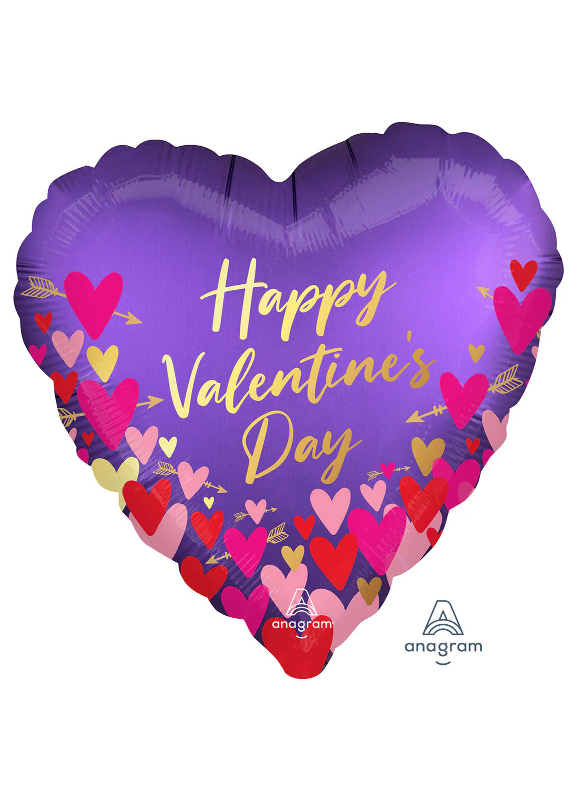 Hearts & Arrows Valentine's Foil Balloon