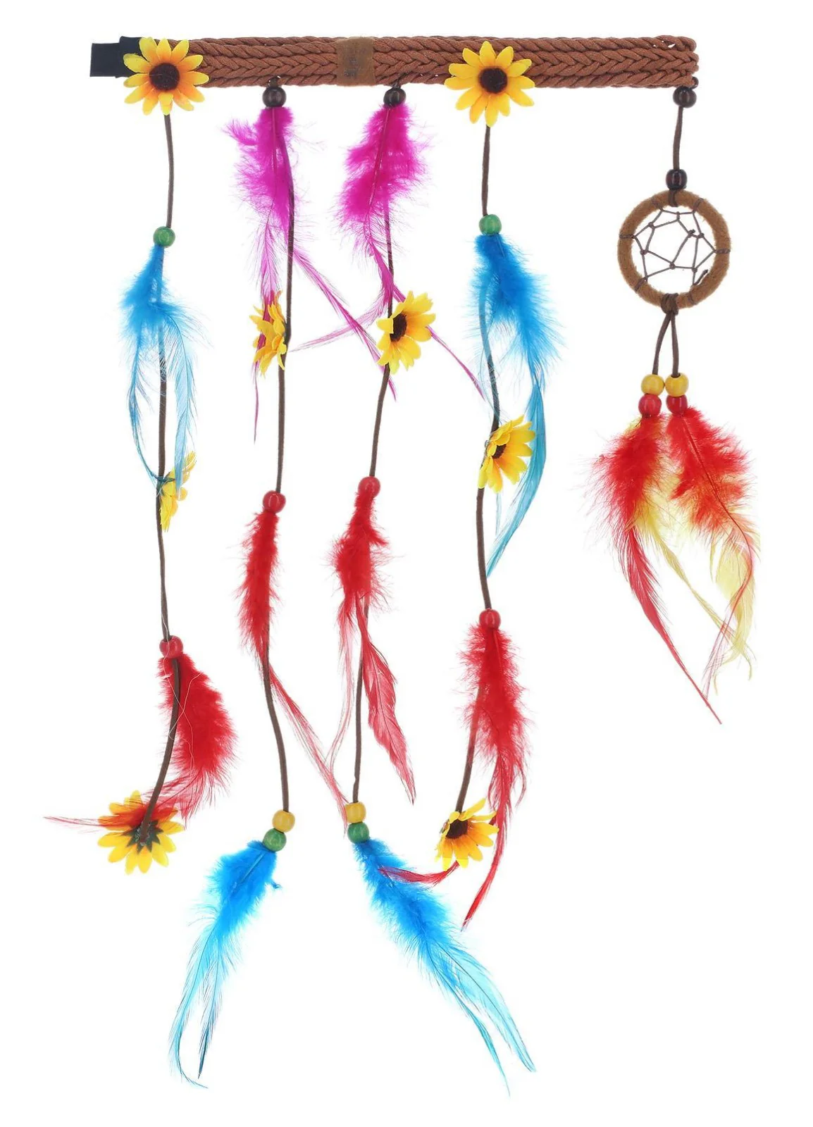 Hippie Dreamcatcher Headdress - Image 2
